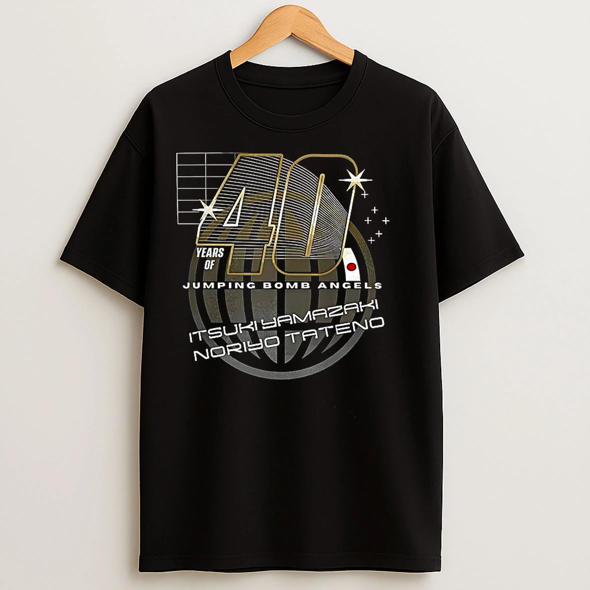 Classic 40 Years Of Jumping Bomb Angels T Shirts