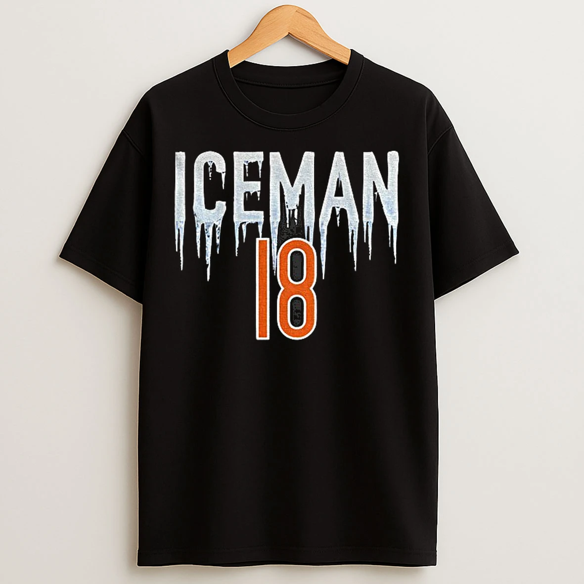 Classic 5y8okznb Iceman Caleb Williams 18 Chicago Bears Nfl Football 2025 T Shirts