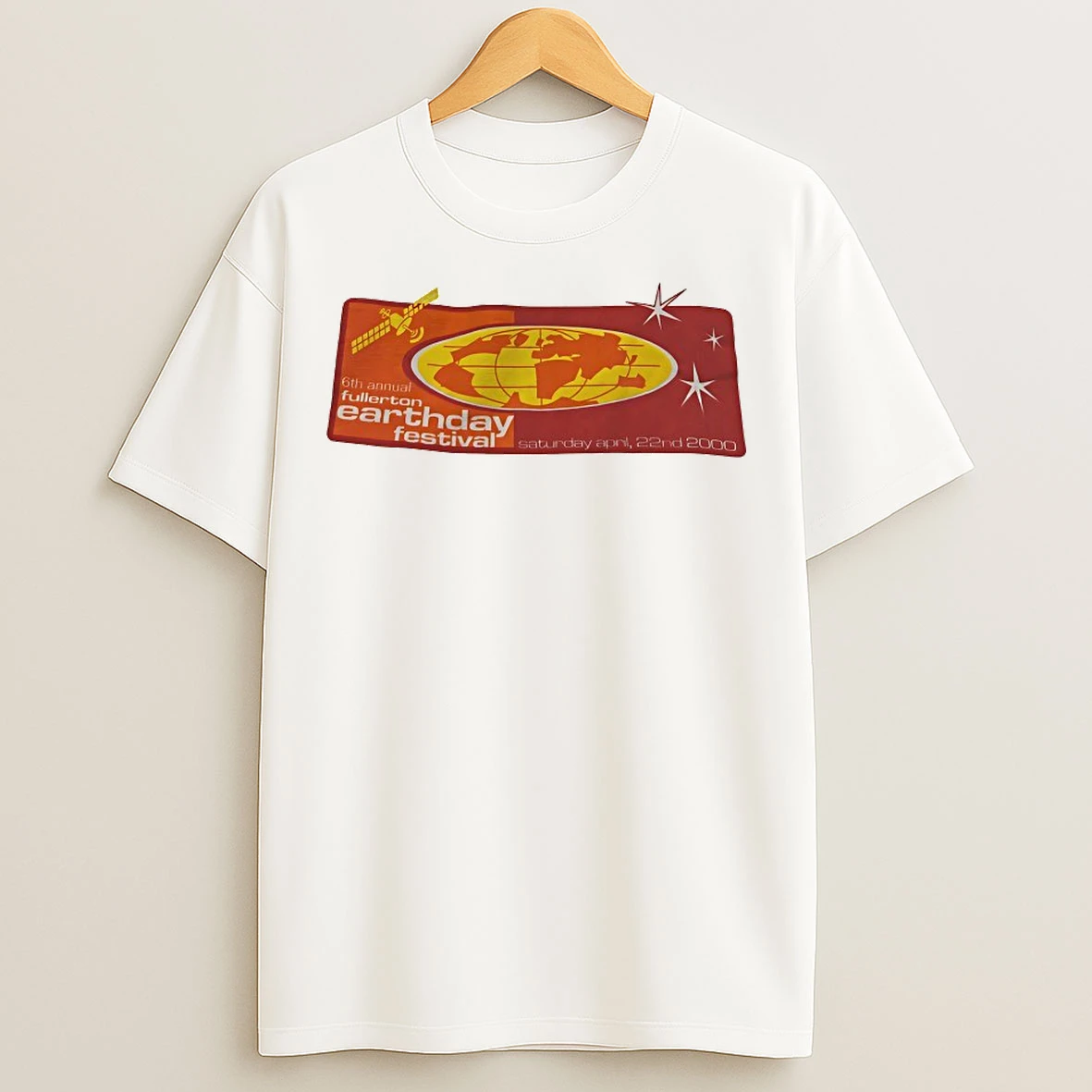 Classic 6th Annual Fullerton Earth Day Festival 2000 T Shirts
