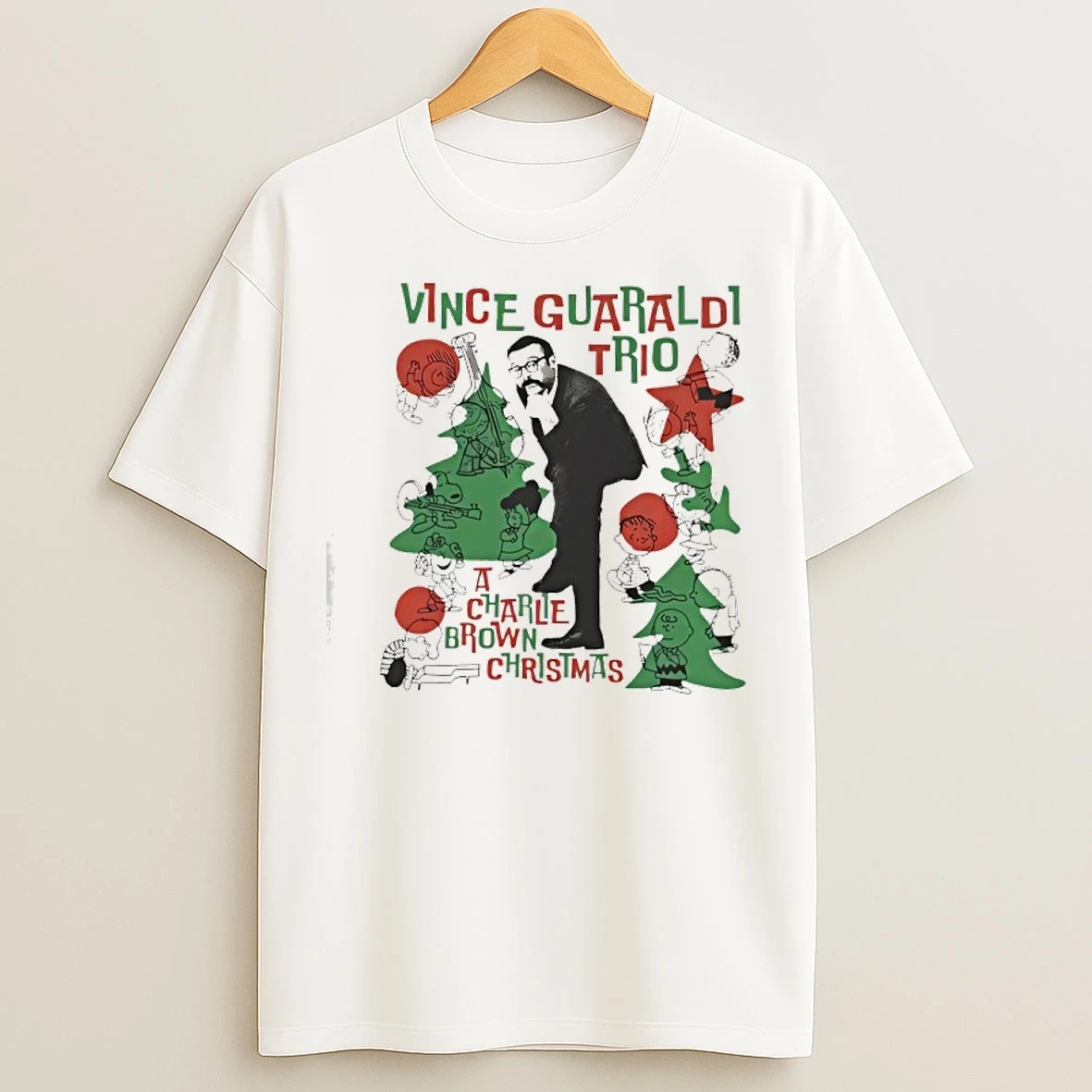 Classic A Charlie Brown Christmas Vince Guaraldi Trio T Shirts