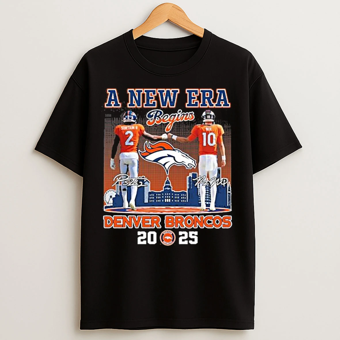 Classic A New Era Begins Denver Broncos 2025 T Shirts