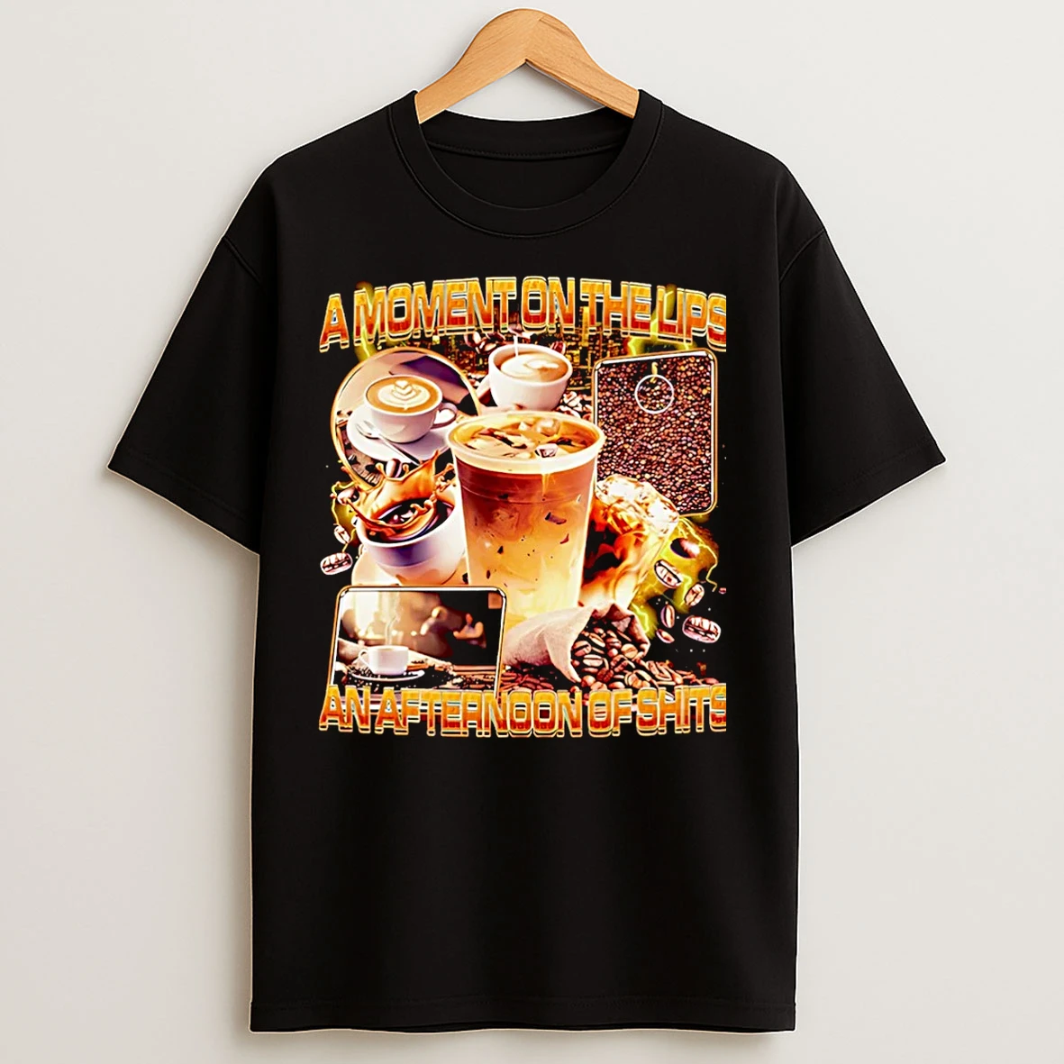 Classic A Moment On The Lips An Afternoon Of Sh Graphic Christmas T Shirts