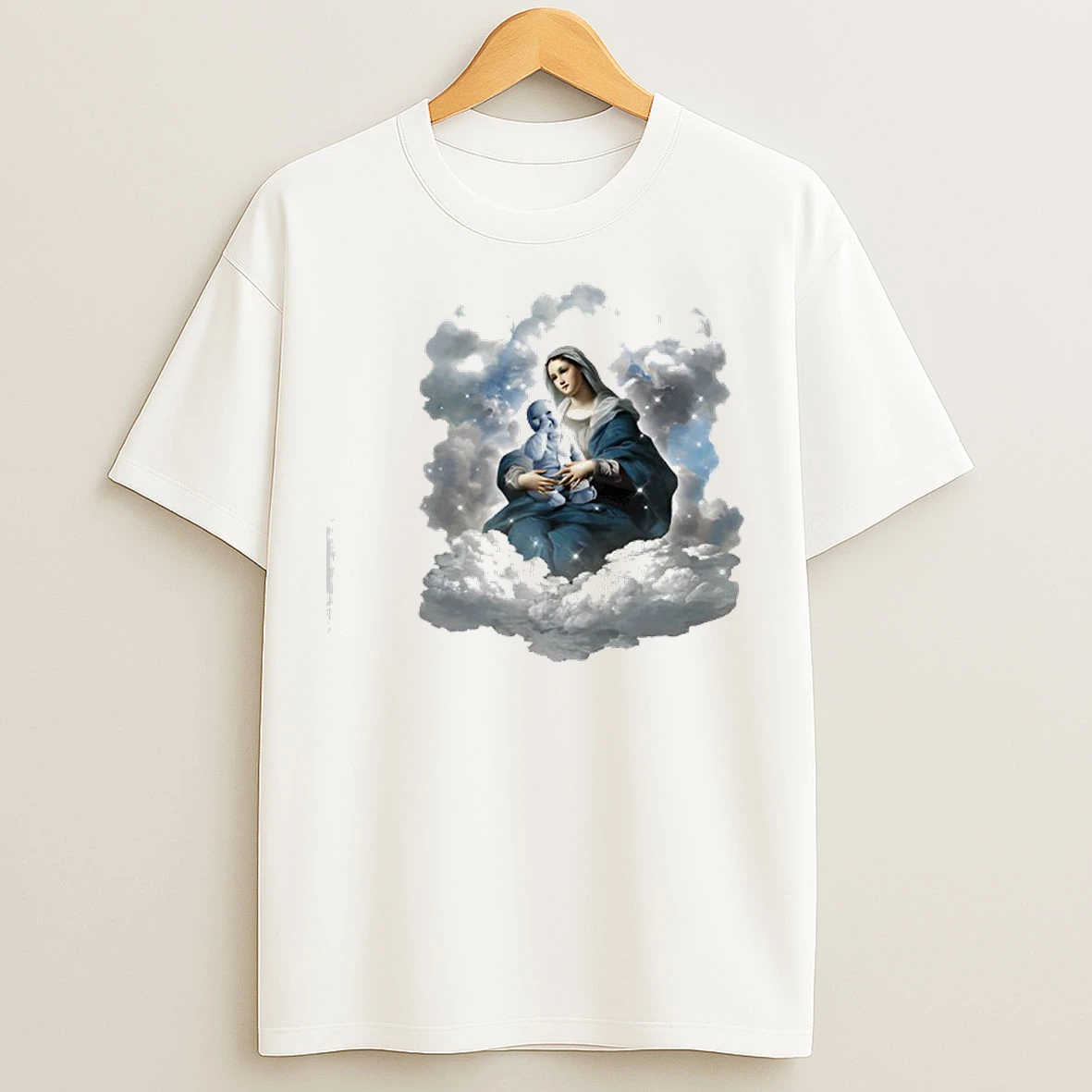 Classic Ai Baby Jesus Mary T Shirts