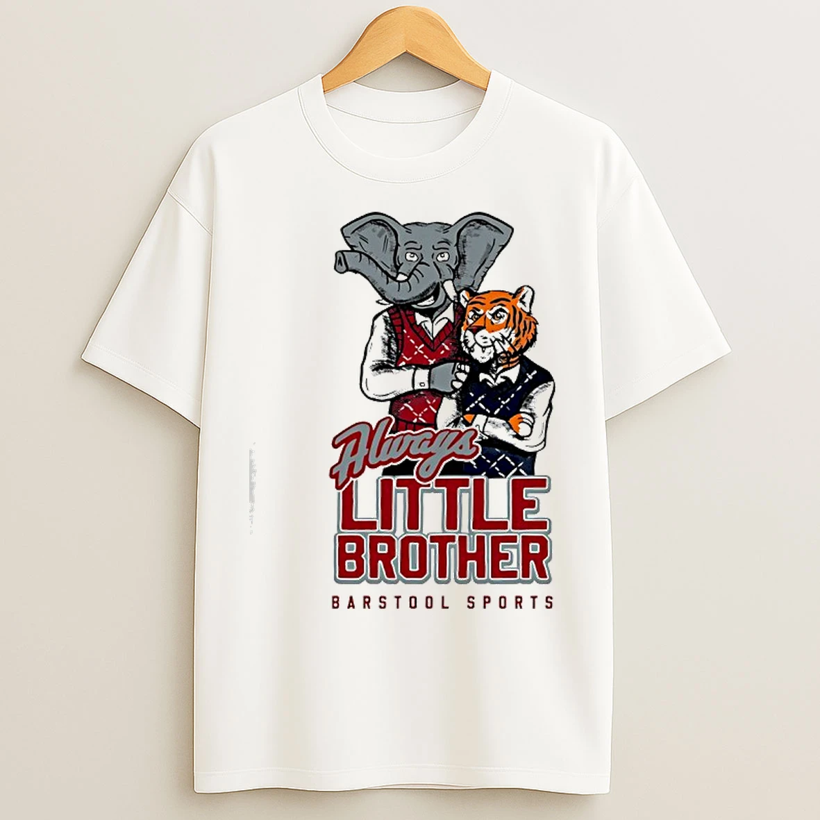 Classic Al Always Little Brother Mascots Crimson Tide Elephant Aubie The Tiger T Shirts