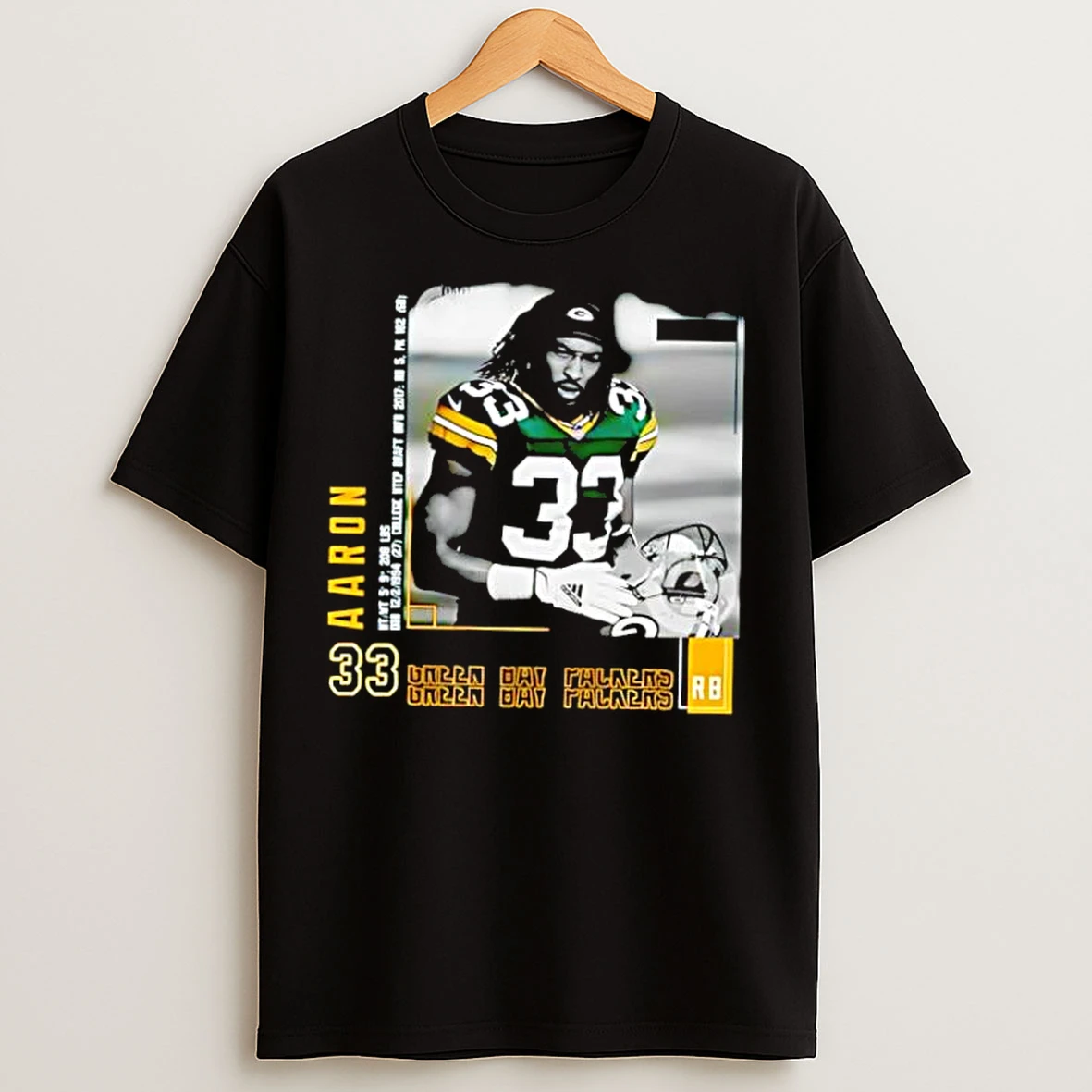 Classic Aaron Jones Football Green Bay Packer T Shirts