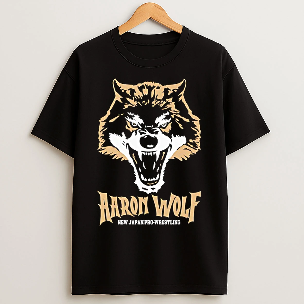 Classic Aaron Wolf New Japan Pro Wrestling T Shirts