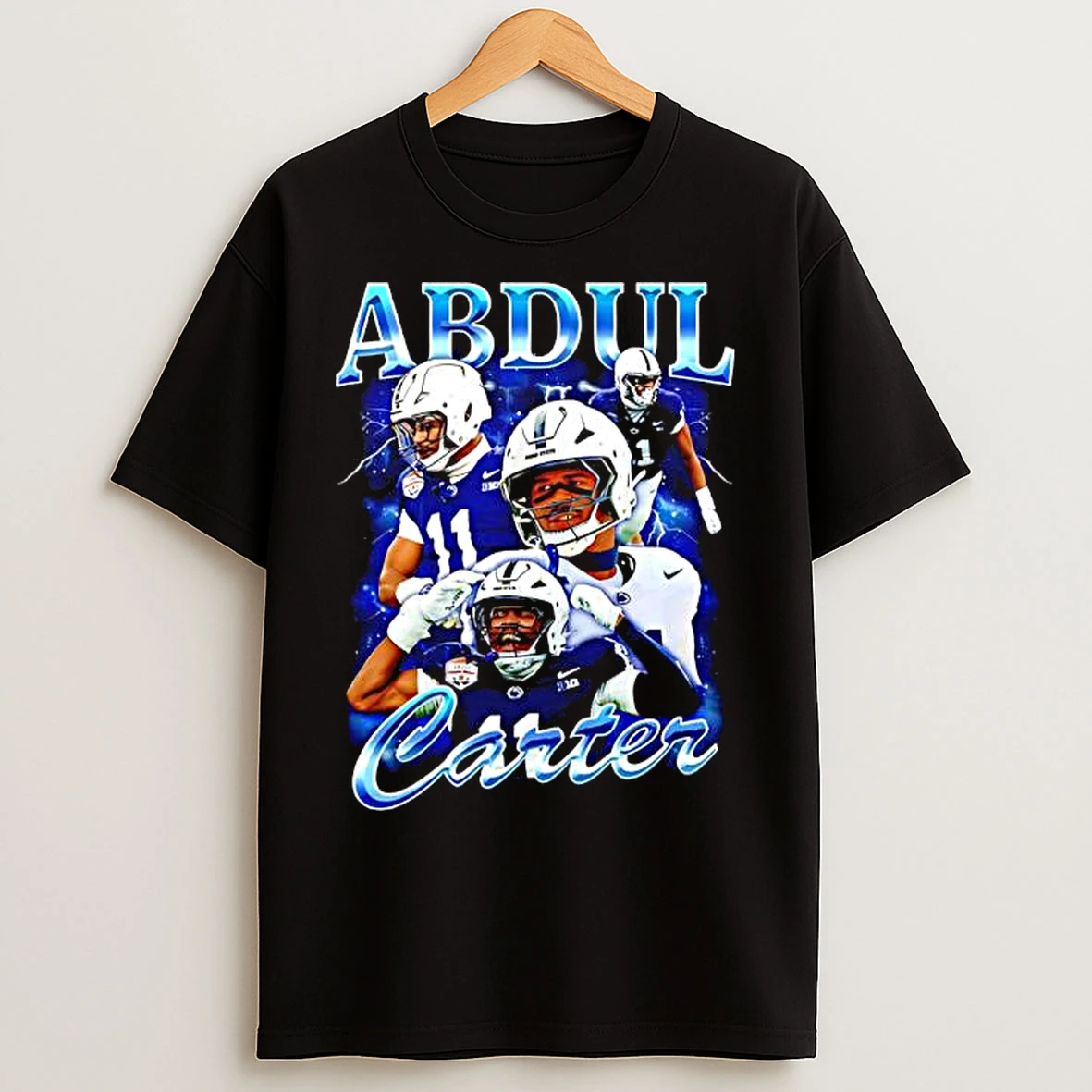 Classic Abdul Carter Penn State Nittany Lions Football Team Graphic T Shirts