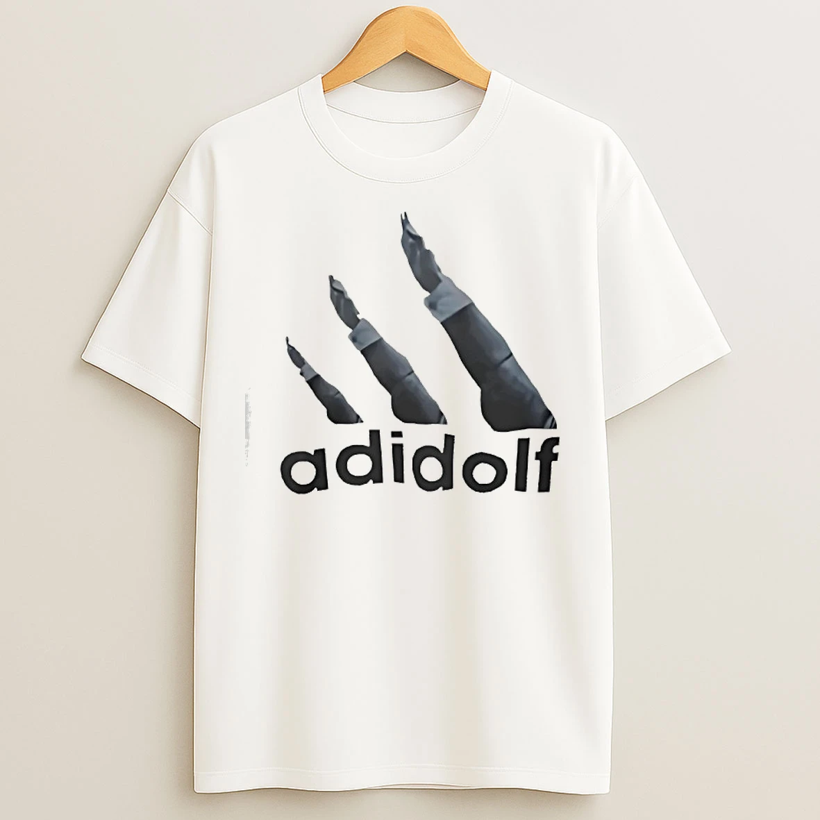 Classic Adidolf Logo Parody T Shirts