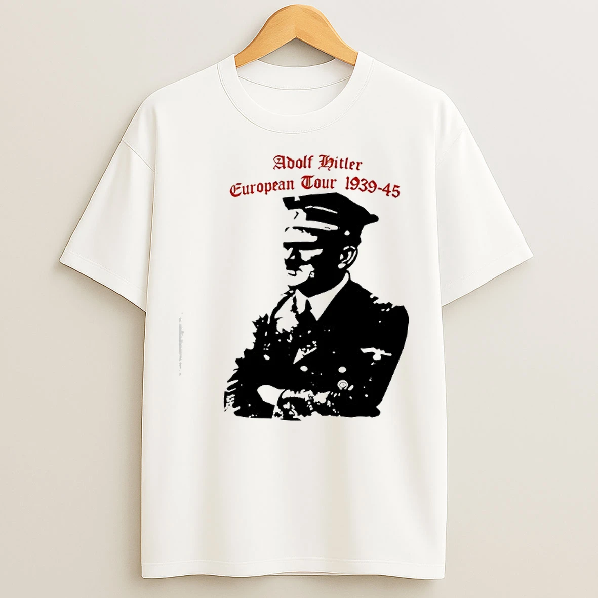 Classic Adolf Hitler European Tour 1939 1945 Dates T Shirts