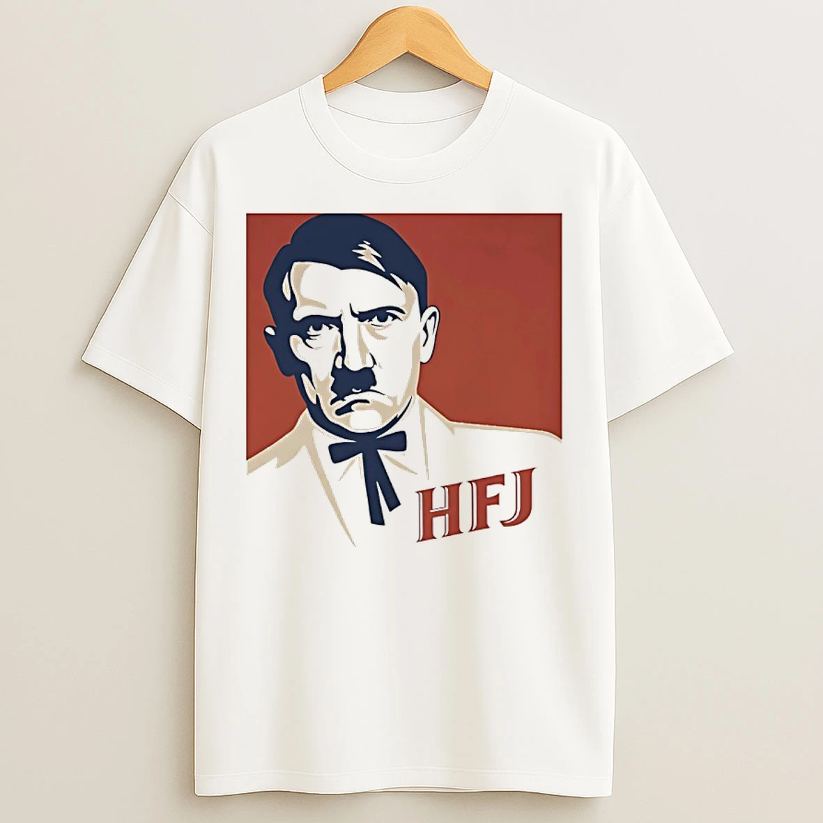 Classic Adolf Hitler Hfj Kfc Parody Logo T Shirts
