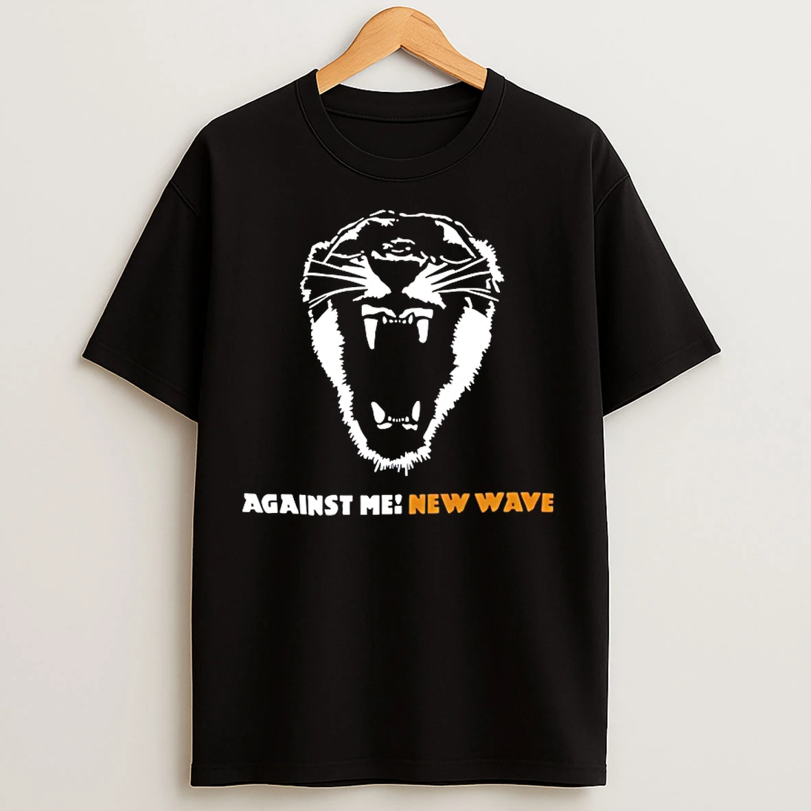 Classic Against Me New Wave Panther T Shirts