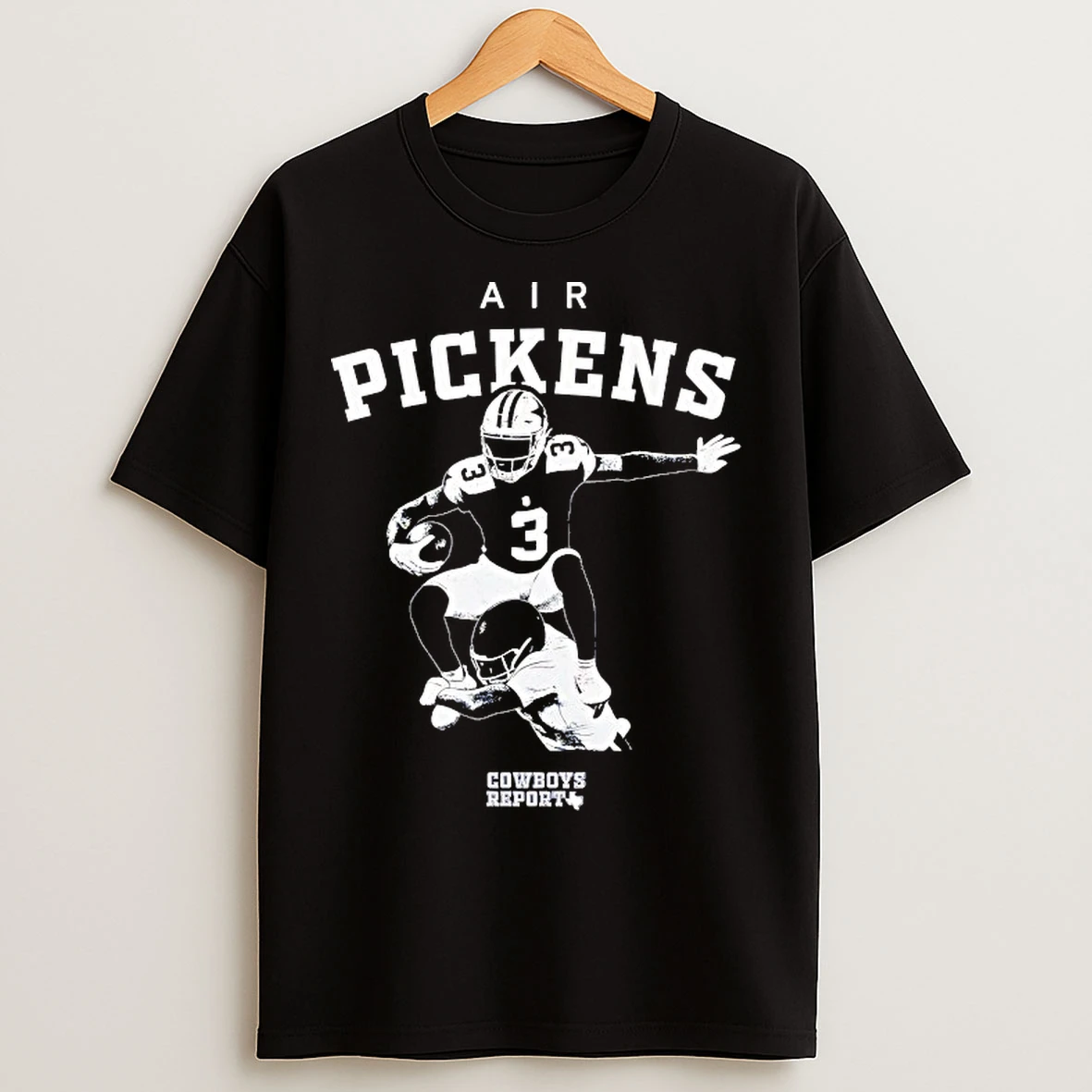 Classic Air Pickens Cowboys Report George Pickens Dallas Cowboys T Shirts