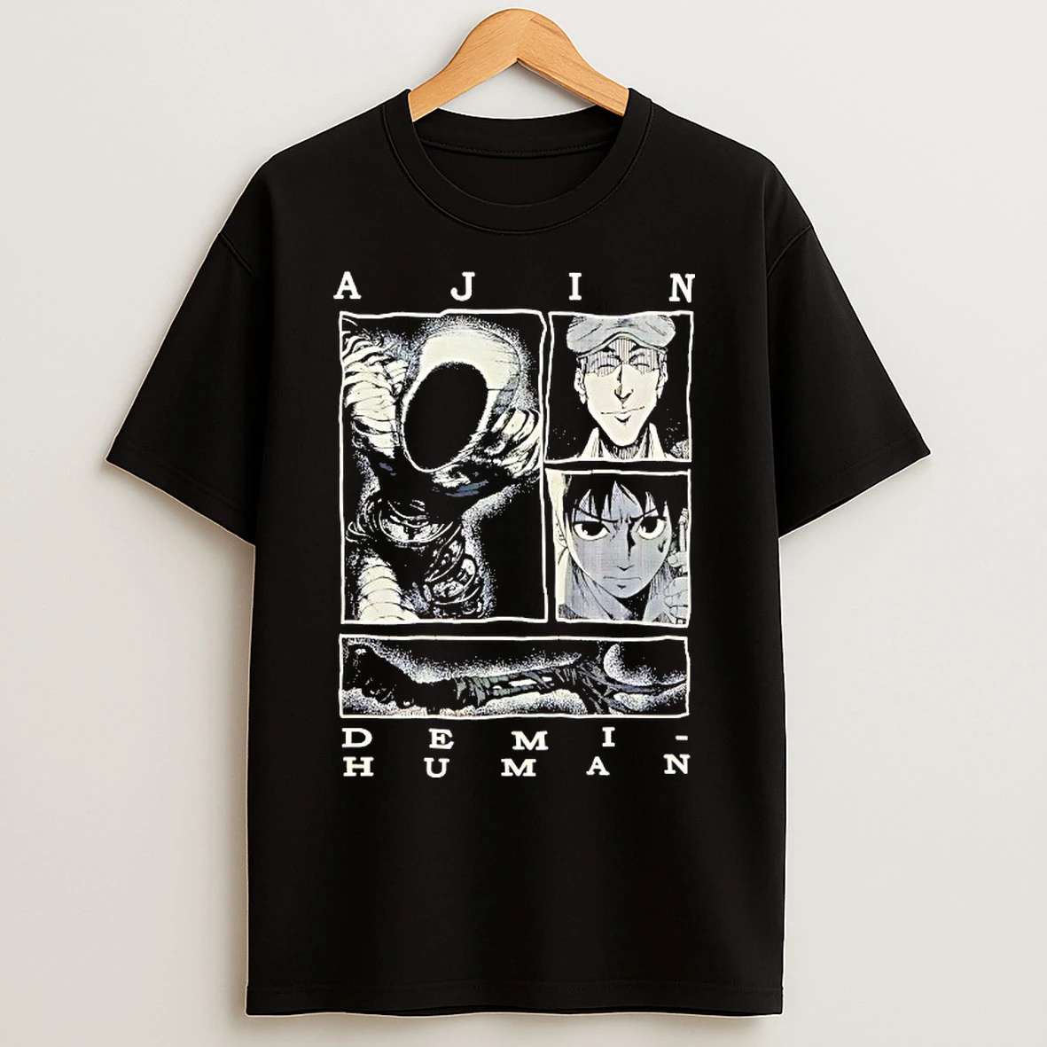Classic Ajin Demi Human Panels T Shirts