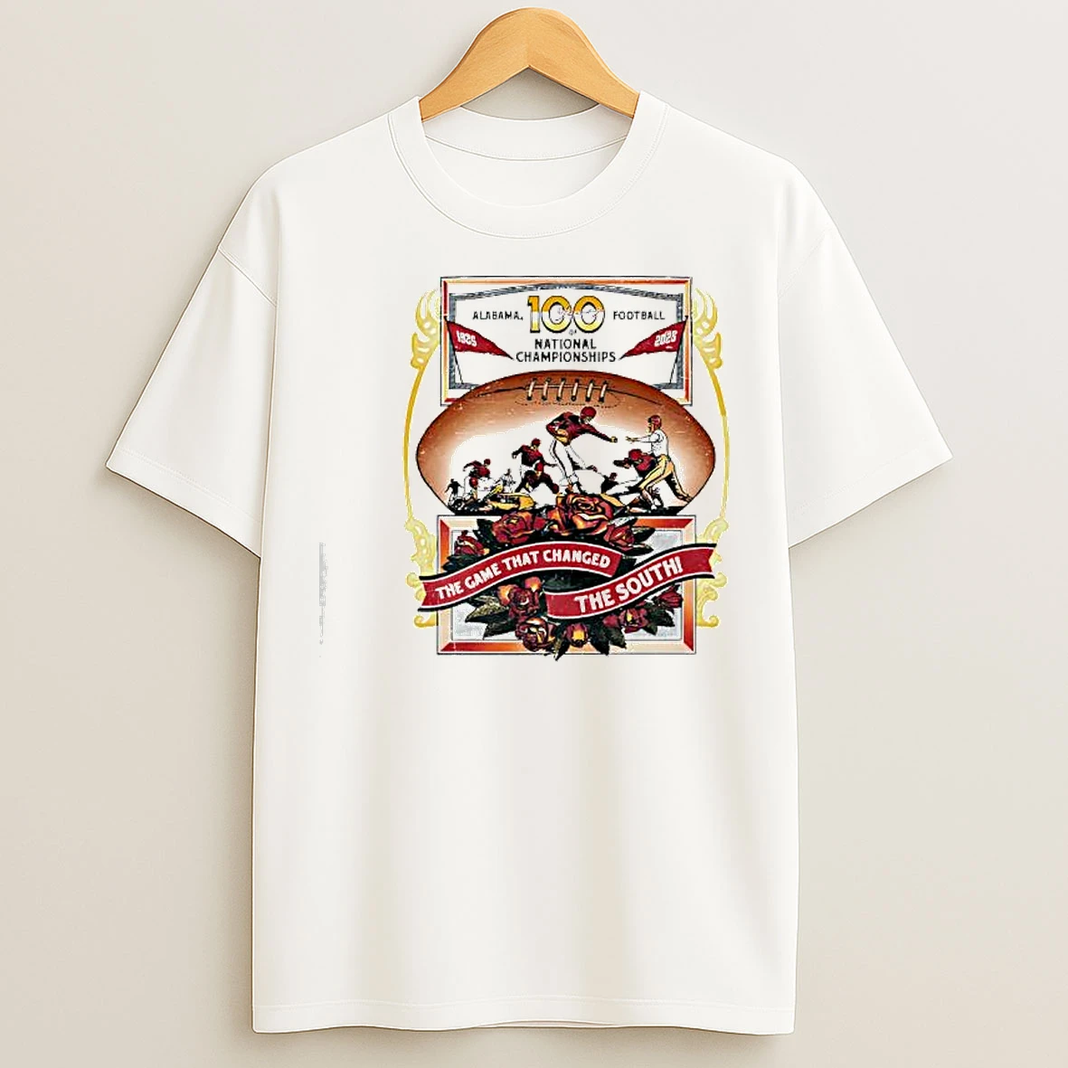 Classic Alabama 100 National Championships The Game That Changed The South T Shirts
