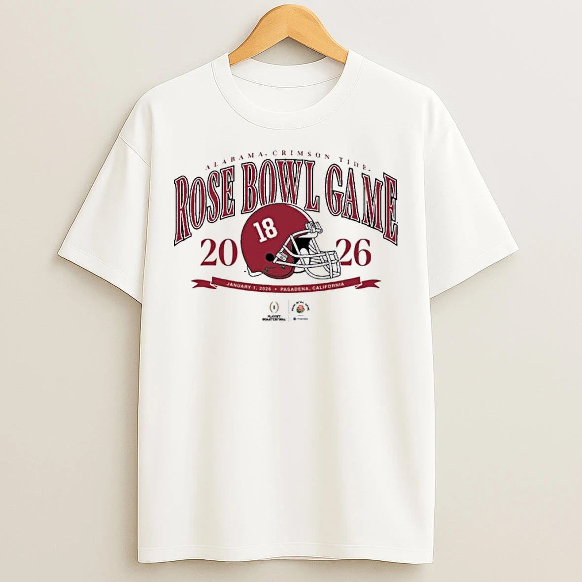 Classic Alabama 2026 Rose Bowl Bound T Shirts