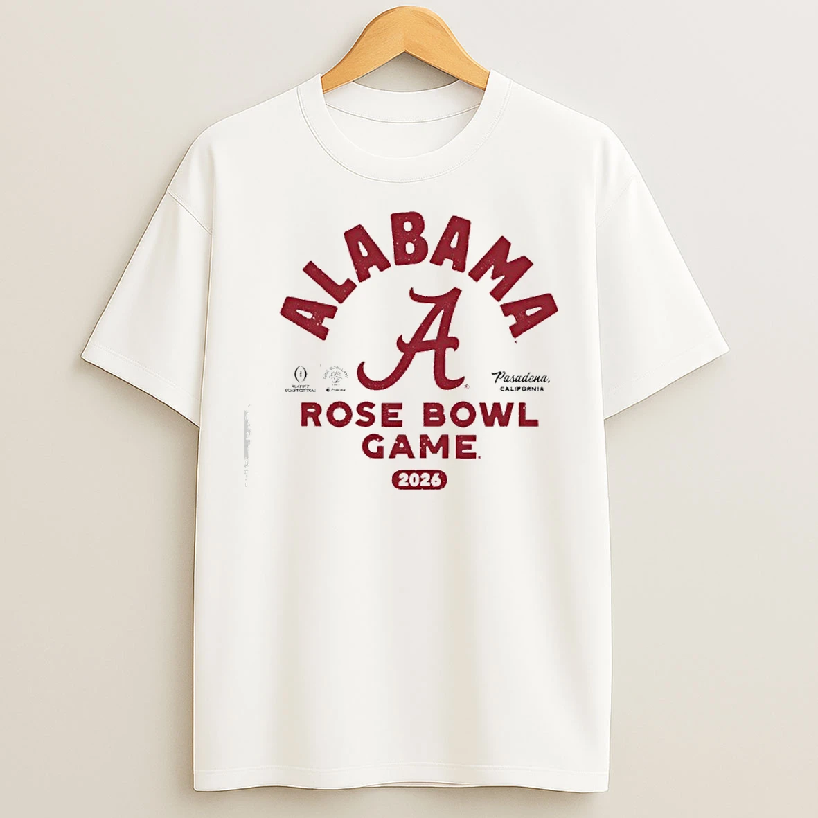 Classic Alabama 2026 Rose Bowl Game Bound T Shirts