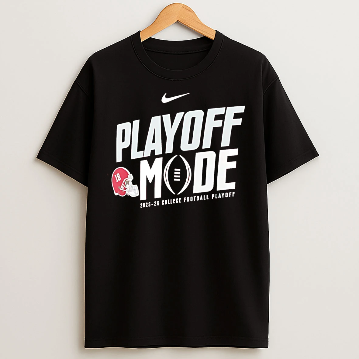 Classic Alabama Crimson Tide 2025 26 College Football Playoff Mode Pass Protection T Shirts