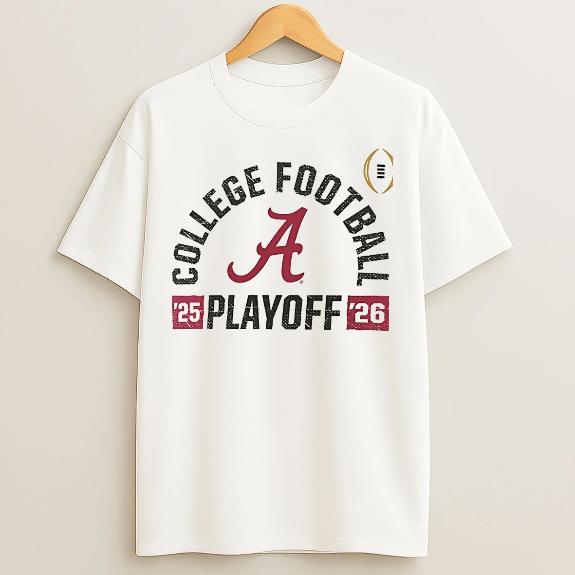 Classic Alabama Crimson Tide 2025 26 College Football Playoff T Shirts