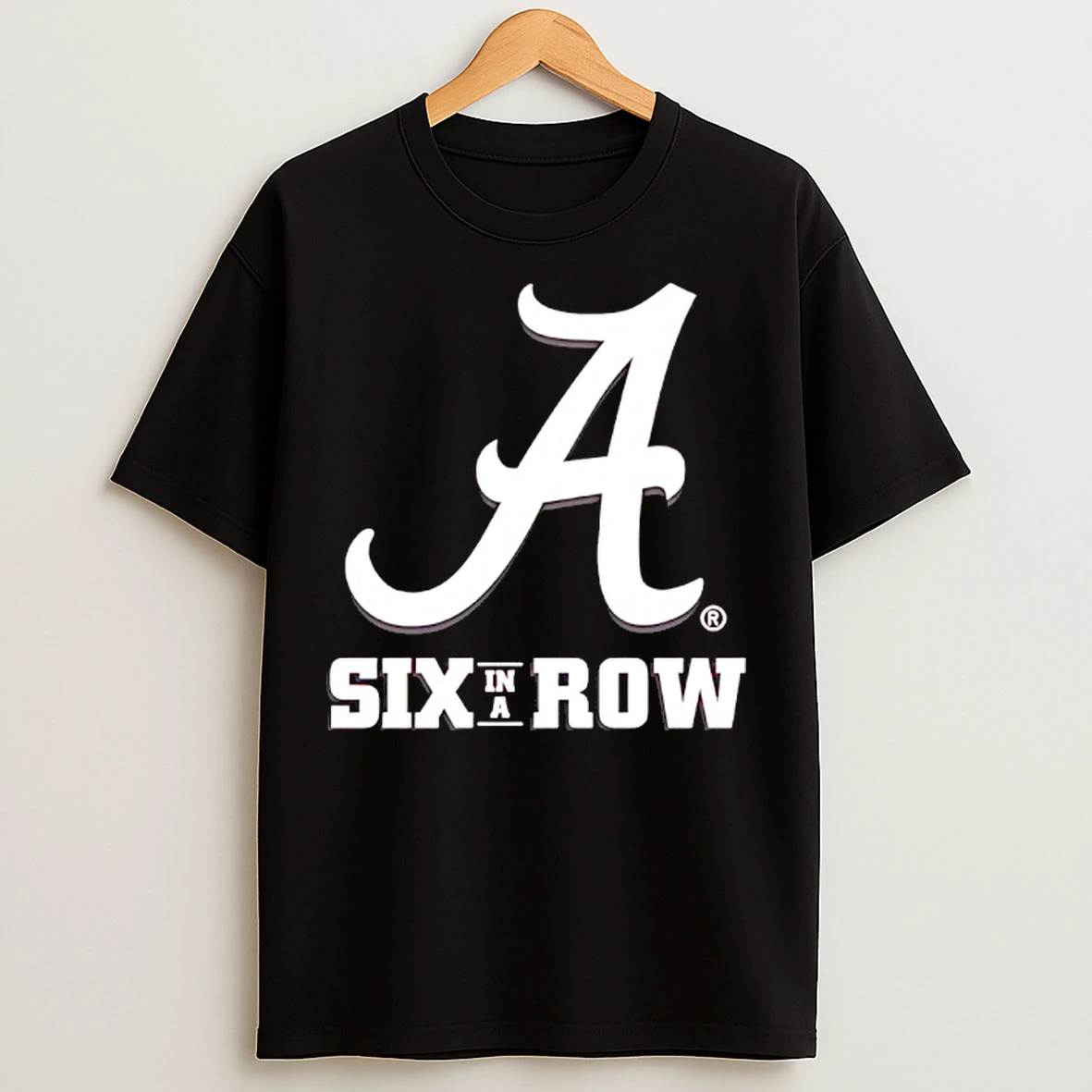 Classic Alabama Crimson Tide 2025 Iron Bowl Champions Six In A Row T Shirts