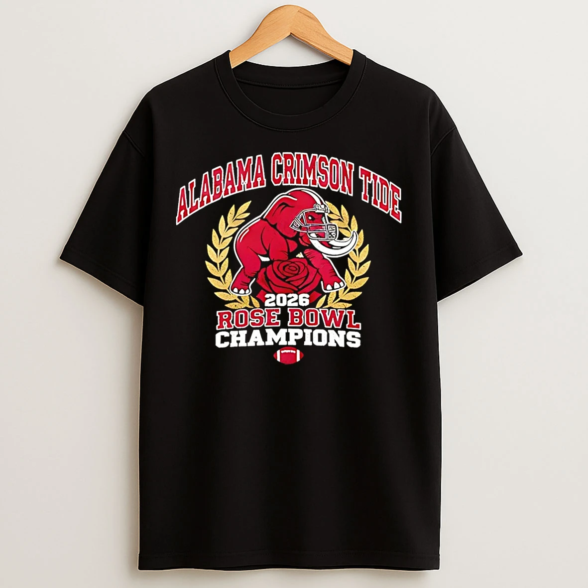 Classic Alabama Crimson Tide 2026 Rose Bowl Champion Vintage T Shirts