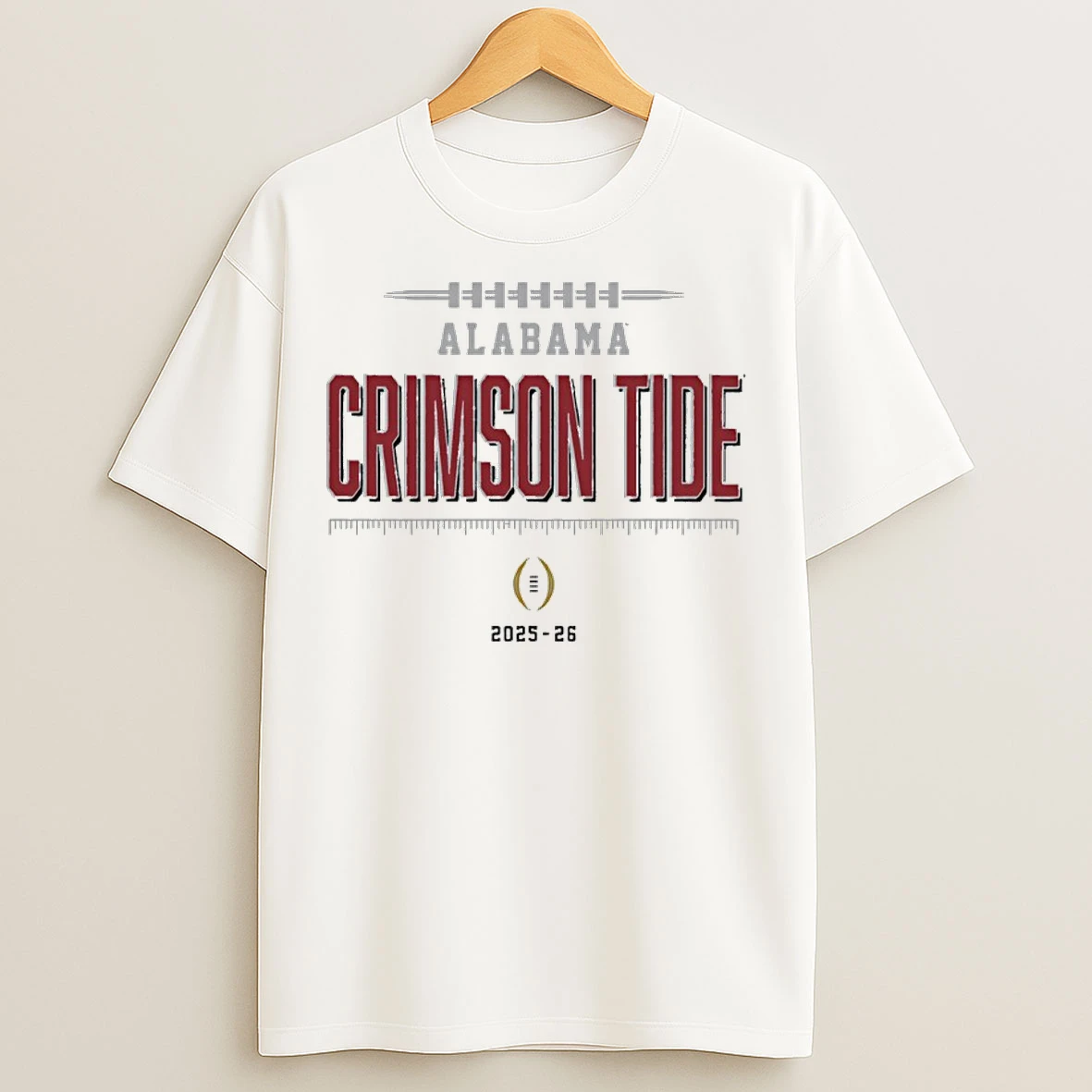 Classic Alabama Crimson Tide College Football Playoff 2025 26 Playoff Bound T Shirts
