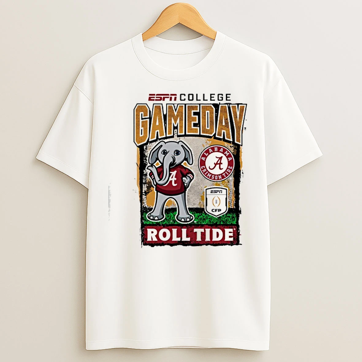 Classic Alabama Crimson Tide Espn College Gameday 2025 2026 College Football Playoff T Shirts