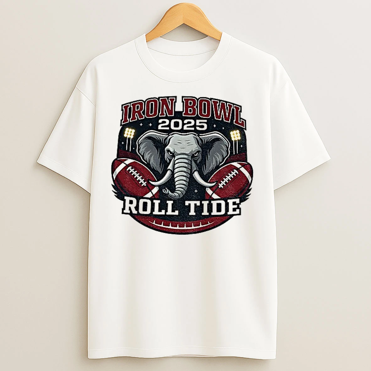 Classic Alabama Crimson Tide Iron Bowl 2025 Sec Champions Roll Tide T Shirts