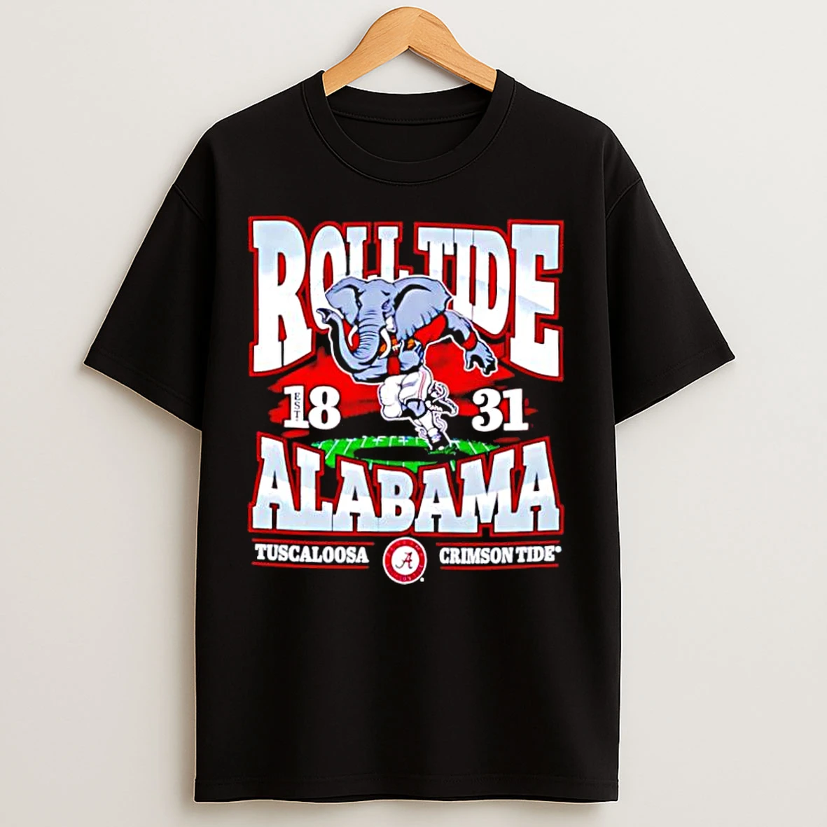 Classic Alabama Crimson Tide Regional Franklin Mascot 1831 T Shirts