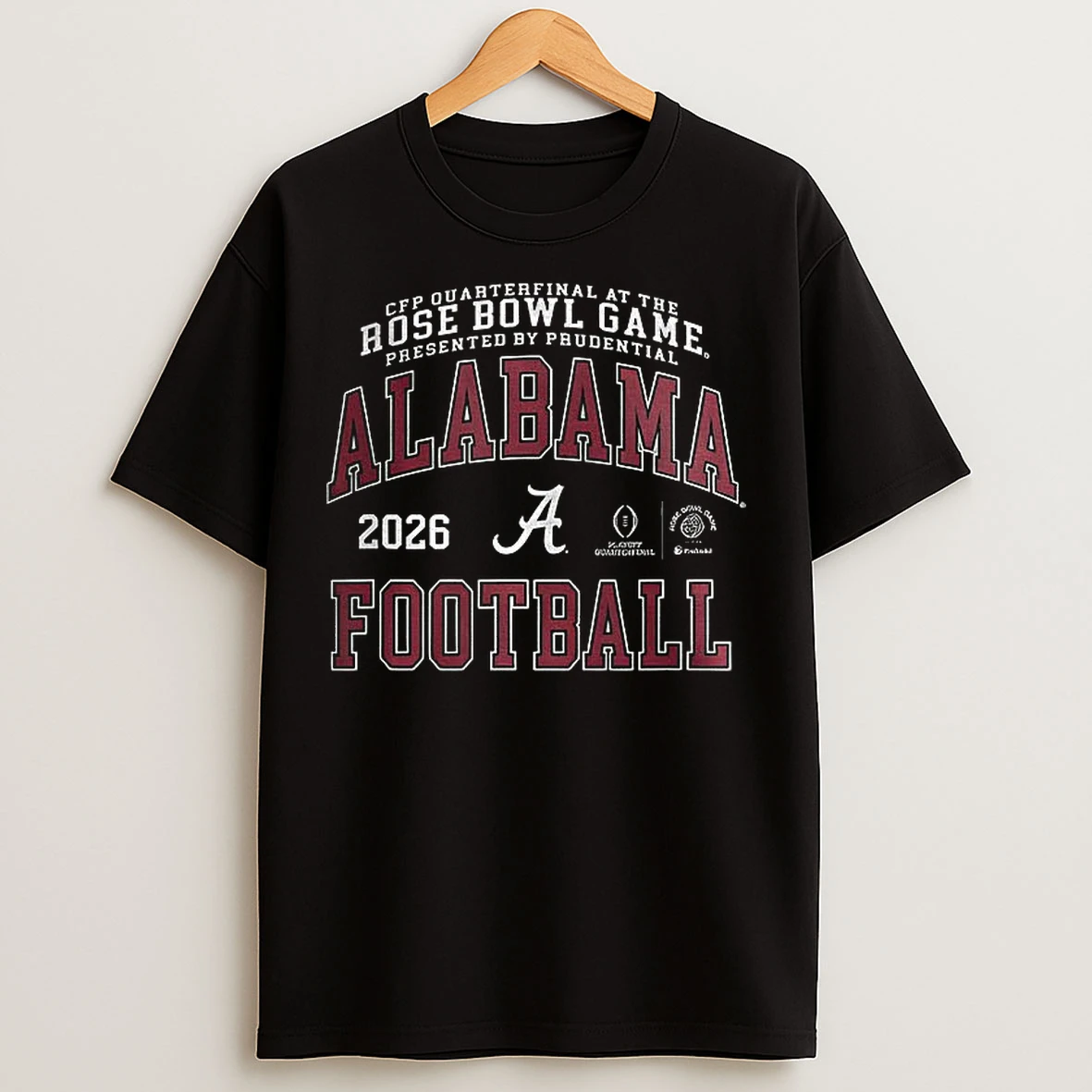 Classic Alabama Crimson Tide Rose Bowl 2025 2026 Cfp Quarterfinal Football T Shirts