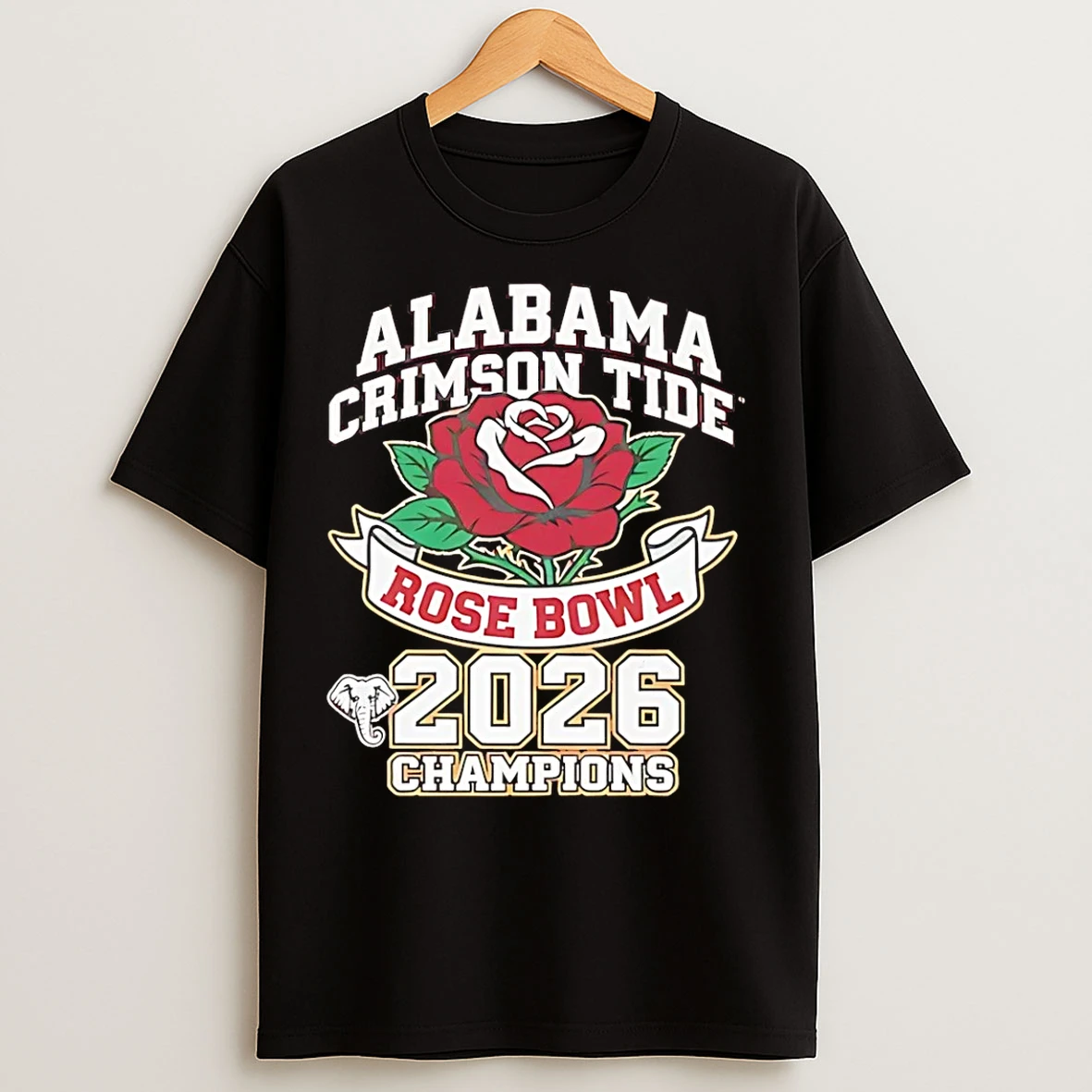 Classic Alabama Crimson Tide Rose Bowl Champions 2026 T Shirts