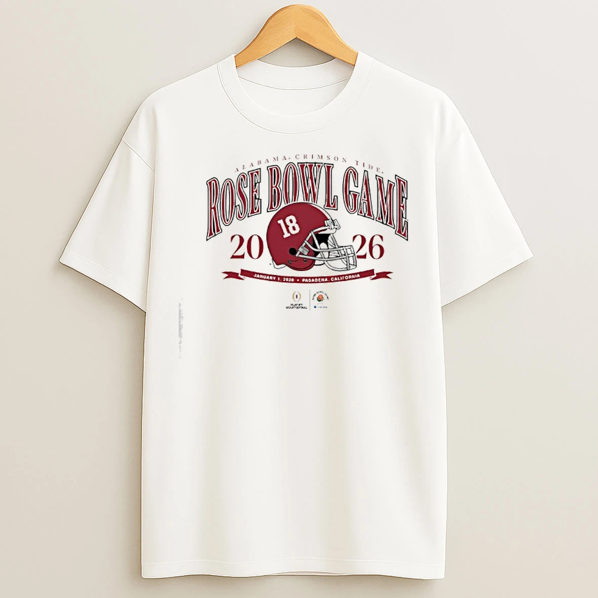 Classic Alabama Crimson Tide Rose Bowl Game Pasadenacalifornia T Shirts