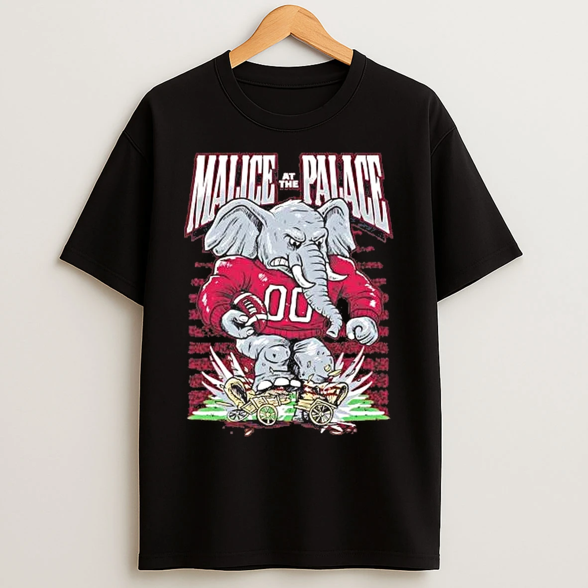 Classic Alabama Crimson Tide Malice At The Palace Mascot T Shirts