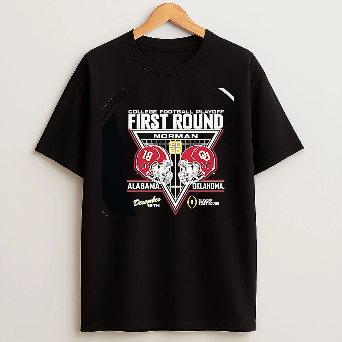 Classic Alabama Crimson Tide Vs Oklahoma Sooners 2025 Cfp First Round Norman Chriast T Shirts