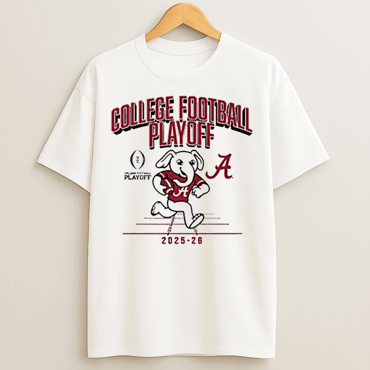 Classic Alabama Football 2025 Cfp Mascot T Shirts