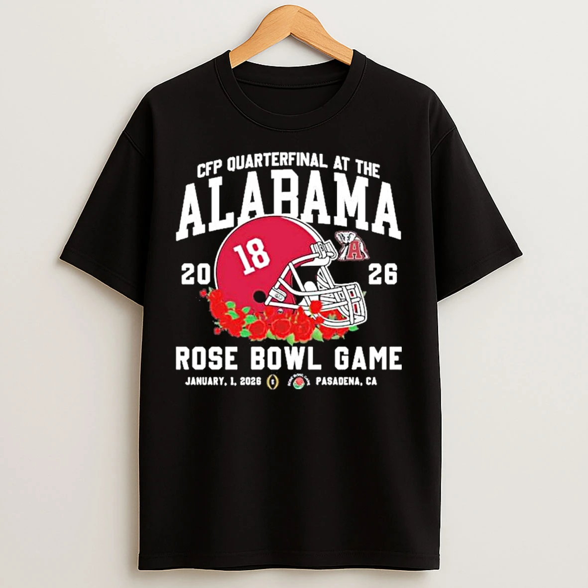 Classic Alabama Rose Bowl 2026 Helmet T Shirts