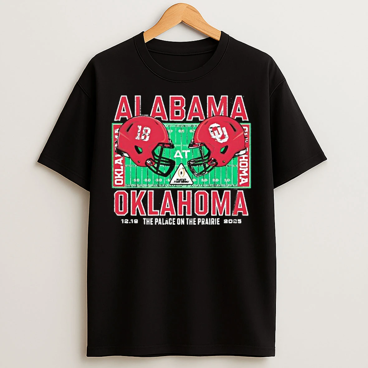 Classic Alabama Vs Oklahoma 2025 College Football Playoff T Shirts