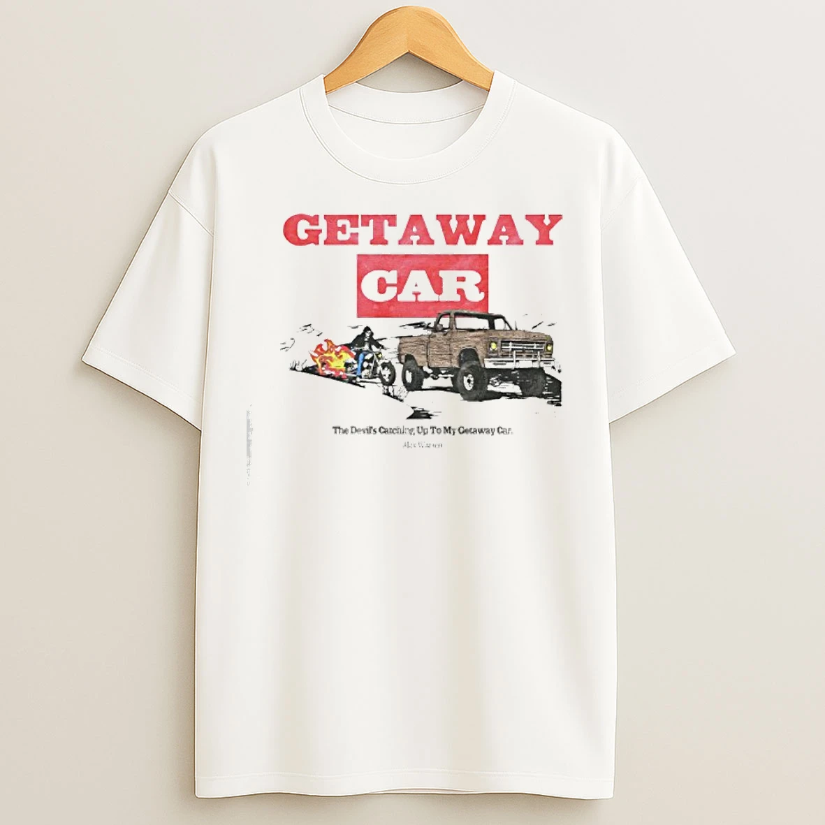 Classic Alex Warren Store Merch Getaway Car T Shirts