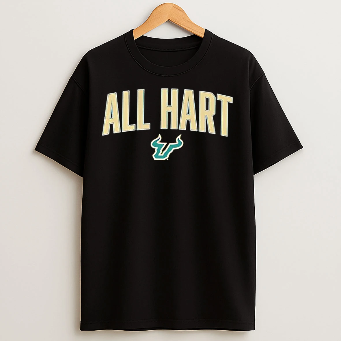 Classic All Hart Usf Football Logo T Shirts
