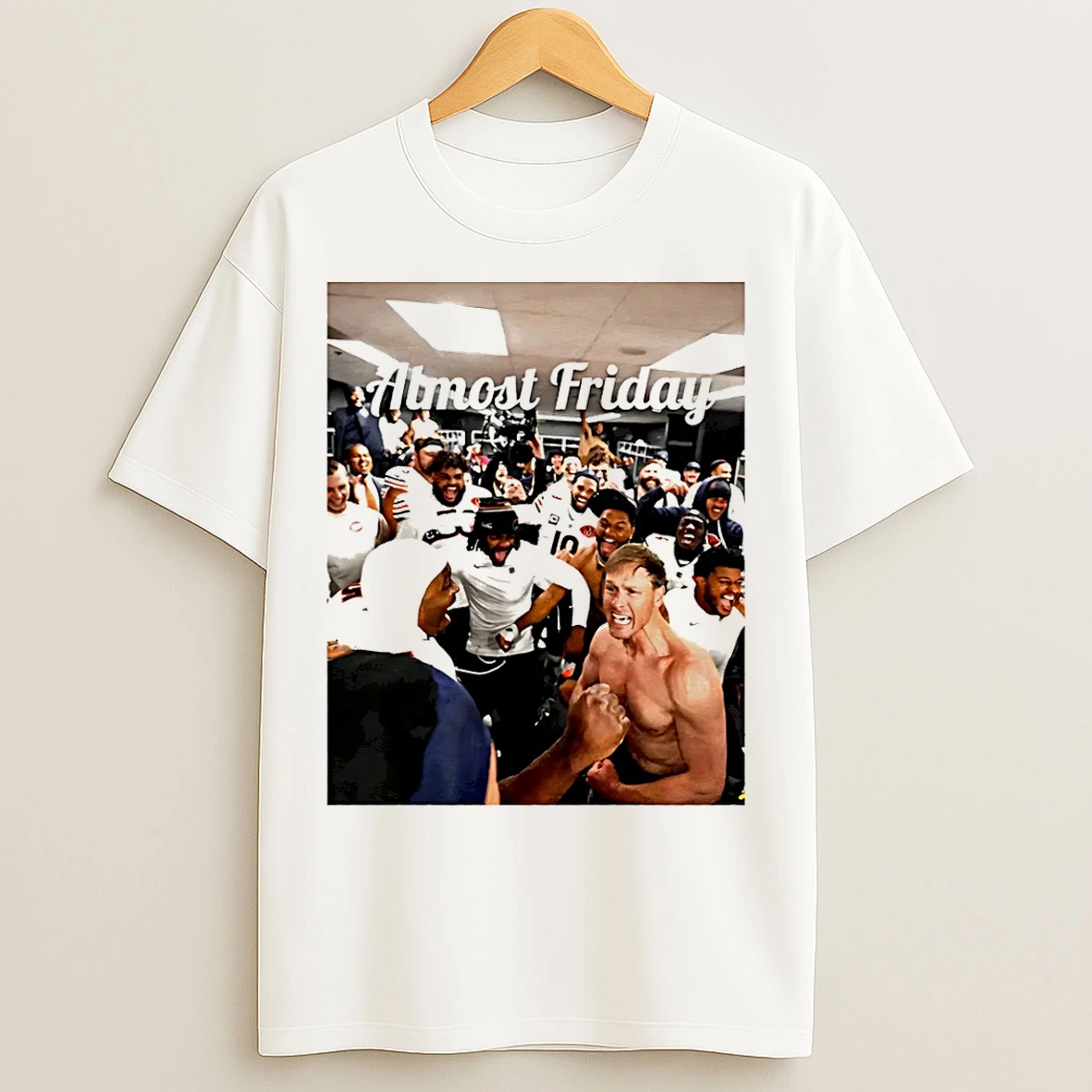 Classic Almost Friday Ben Johnson Chicago Bears T Shirts