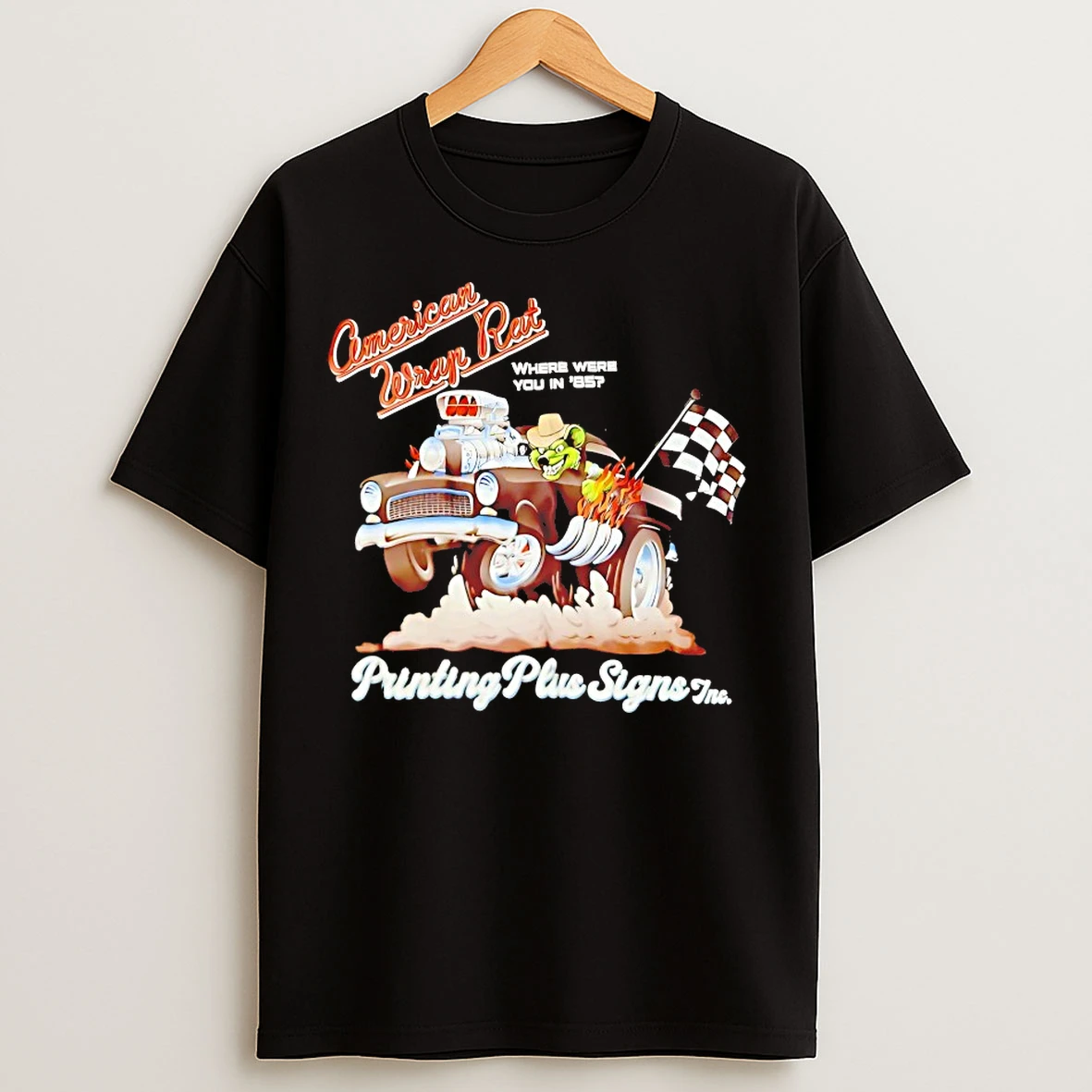 Classic American Wrap Rat Where Were You In 85 T Shirts