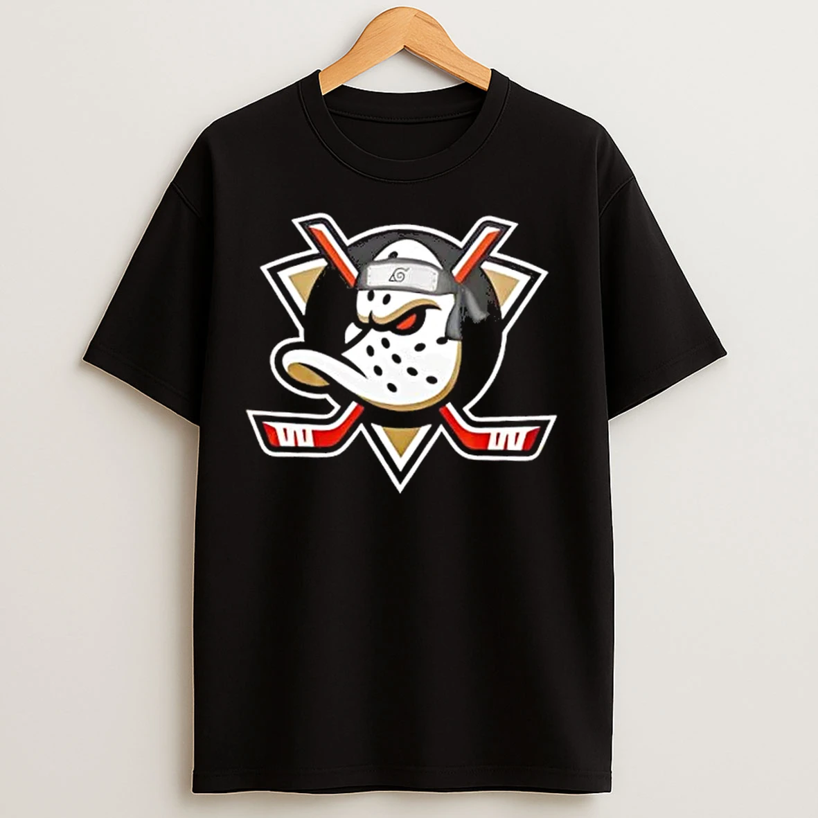 Classic Anaheim Ducks X Naruto Shippuden Anime Night T Shirts