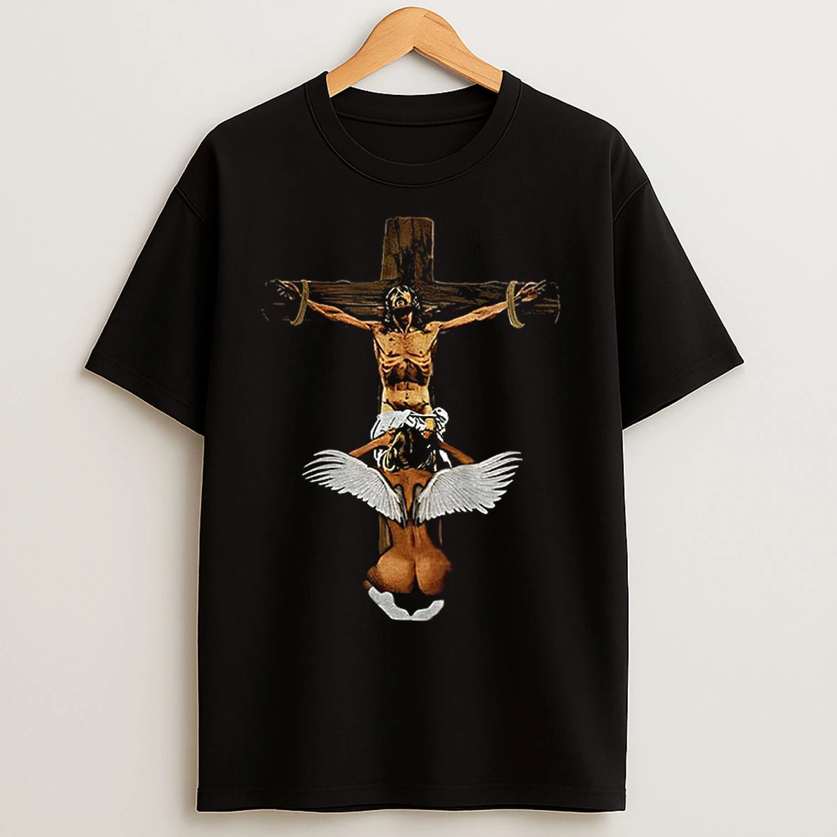 Classic Angel Has Oral Sex With Sinner Bad Religion Funny Meme T Shirts
