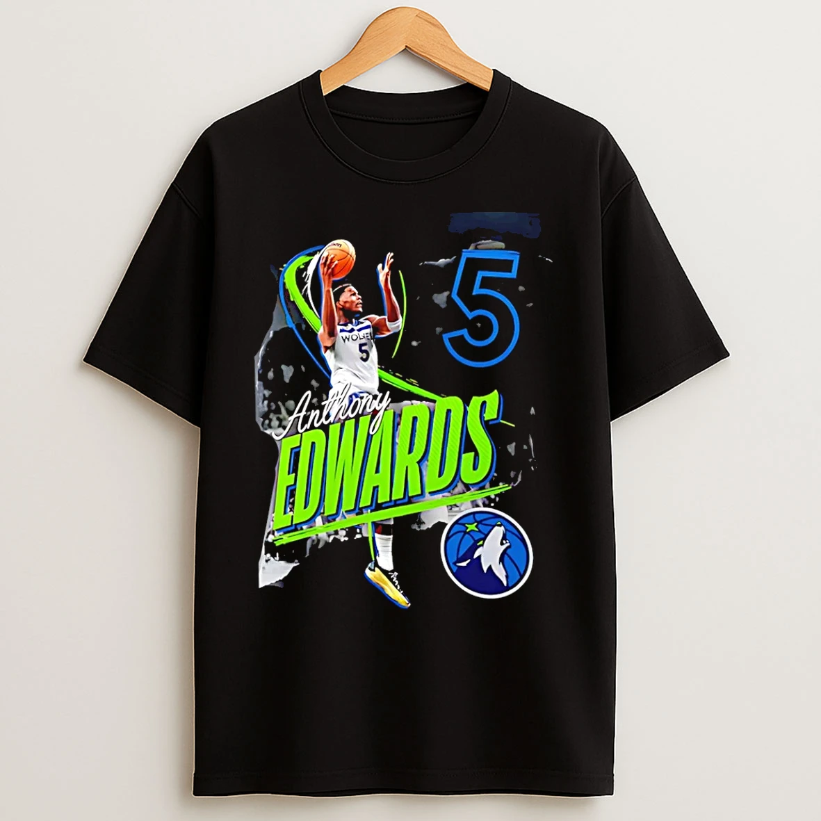 Classic Anthony Edwards Minnesota Timberwolves Start Of Season 2025 T Shirts