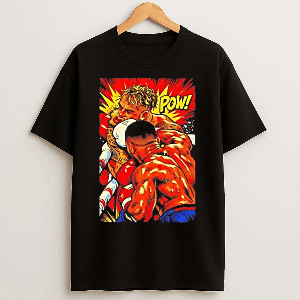 Classic Anthony Joshua Knockout Jake Paul Boxing Pow T Shirts