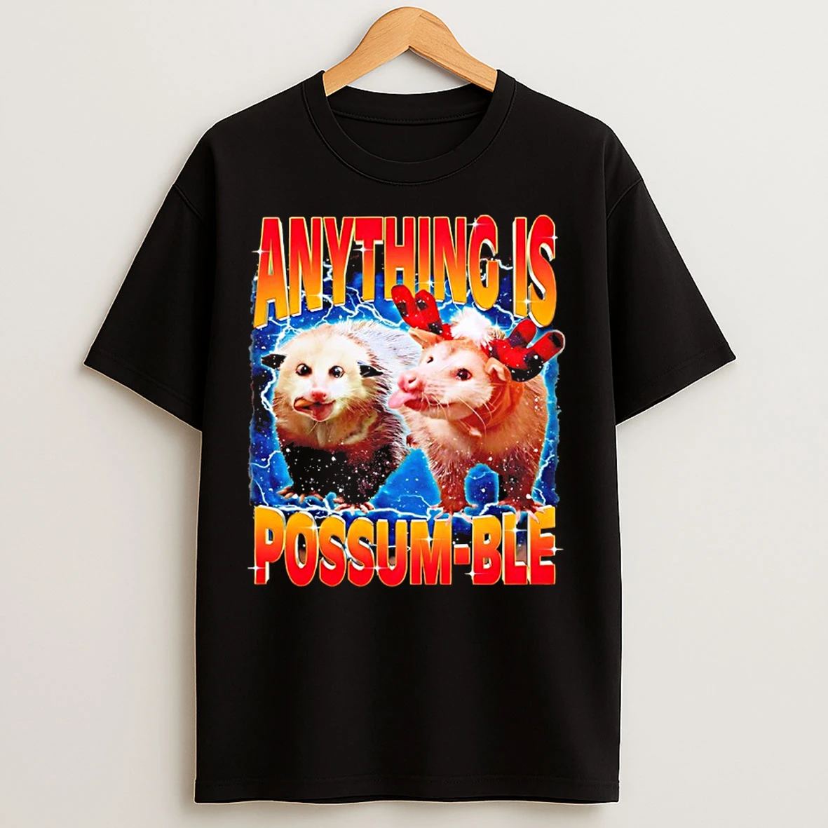 Classic Anything Is Possum Ble Christmas 2025 Funny T Shirts