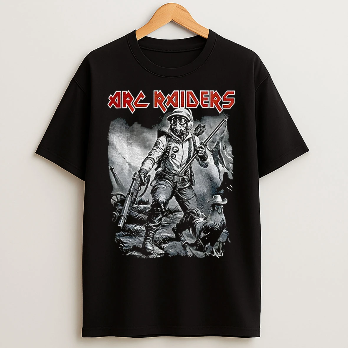 Classic Arc Raiders Vintage Gamer Rock Style T Shirts