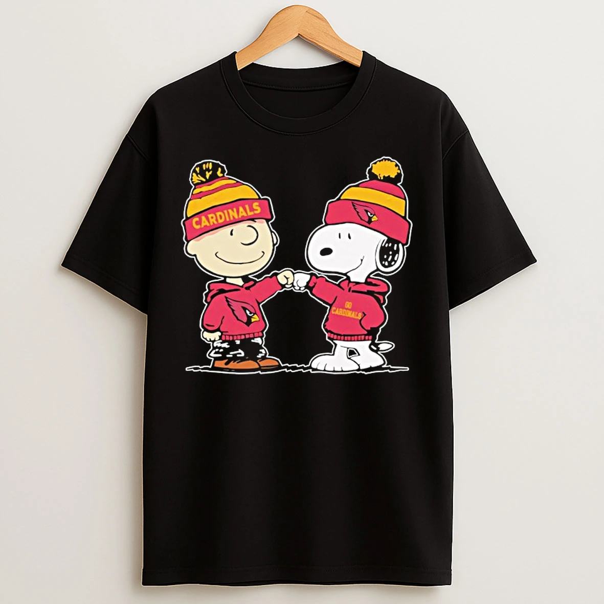 Classic Arizona Cardinals Snoopy And Charlie Brown Best Friends T Shirts