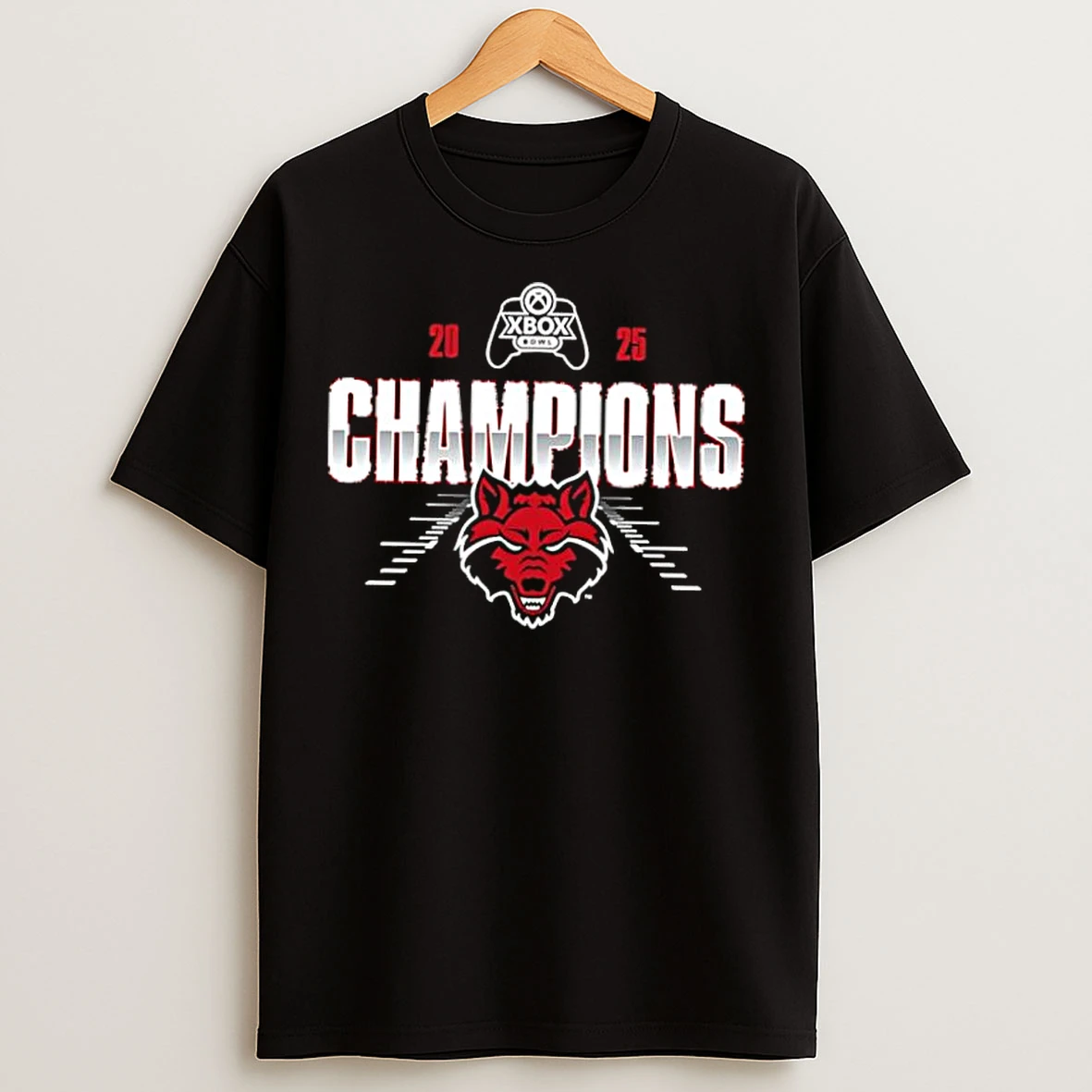 Classic Arkansas State Red Wolves Athletics Xbox Bowl Champions 2025 T Shirts