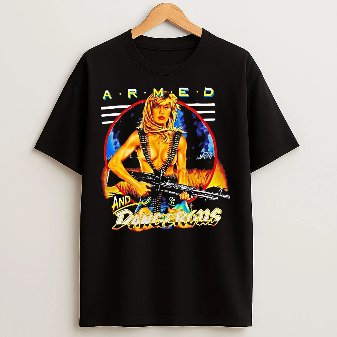 Classic Armed And Dangerous 1990 Vintage T Shirts