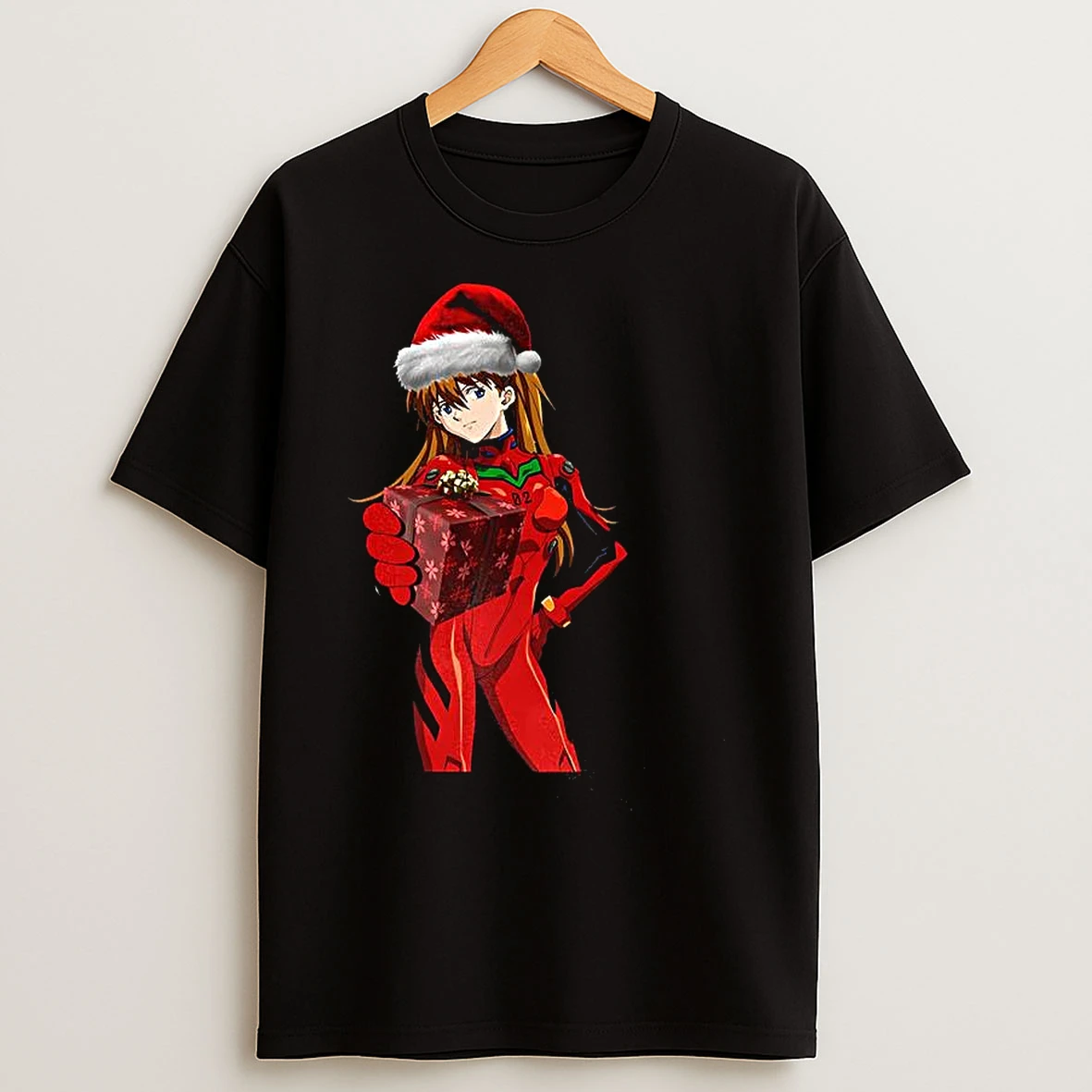Classic Asuka Langley Sohryu Neon Genesis Evangelion Give Gift Christmas T Shirts